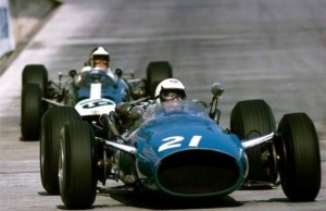 1966 - Guy Ligier - Cooper Maserati CooperT81; Bob Bondurant, BRM P261 - Monaco